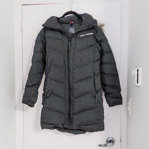 Charcoal Helly Hansen Winter Coat Duck Down